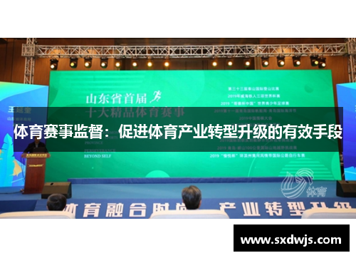 体育赛事监督：促进体育产业转型升级的有效手段